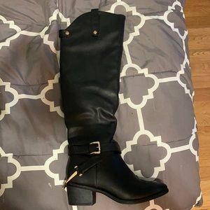 Olivia Miller above the knee heel boots